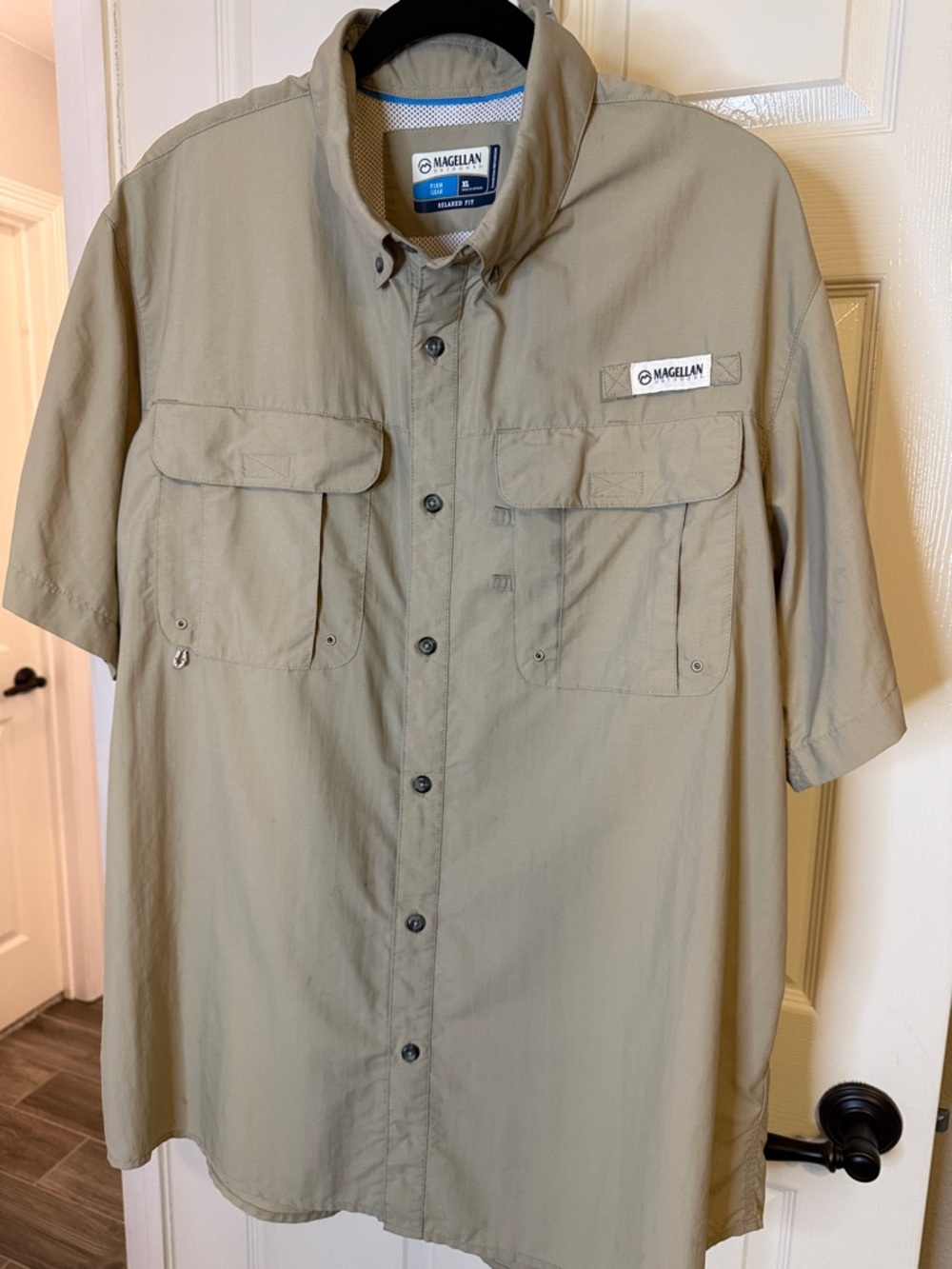 Magellan Fishing Tan Shirt